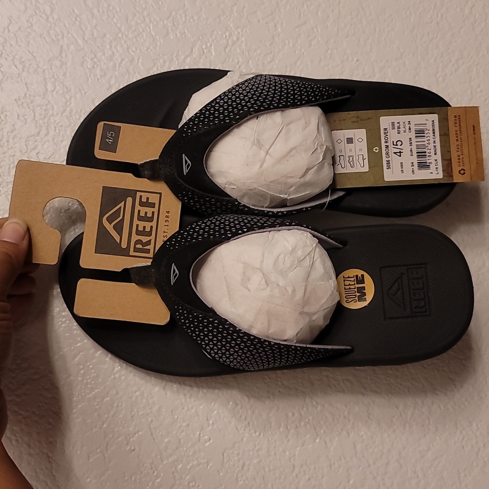 Reef Boys Grom Rover Sandals